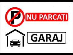 Indicator pentru garaj nu parcati